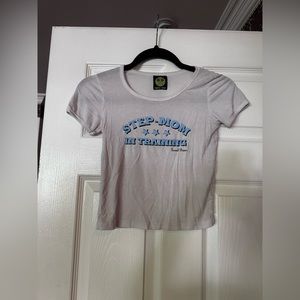 Graphic Tee - Step Mom In Training - XXS